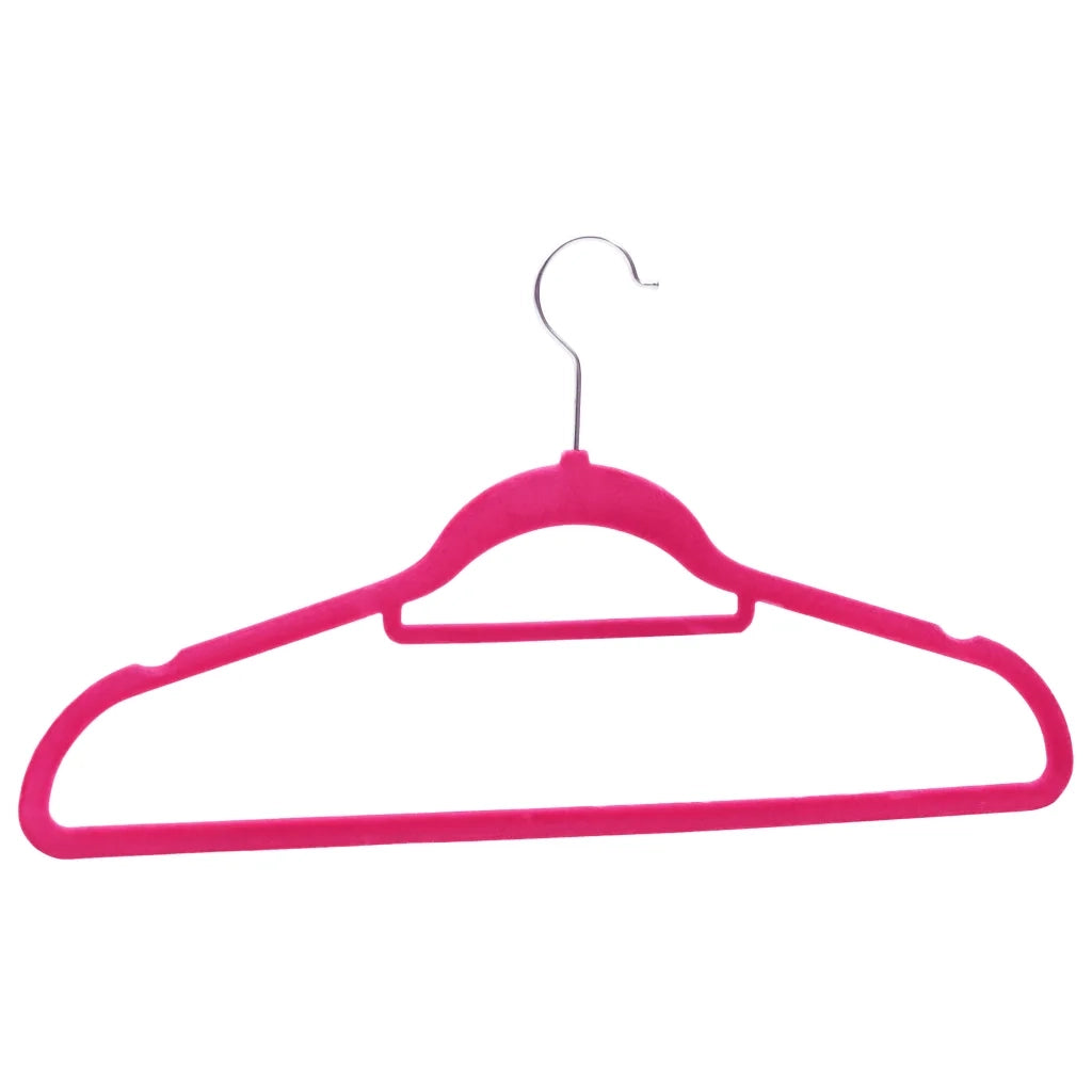 Set Appendiabiti 20 pz Antiscivolo Rosa in Velluto CFW2535118