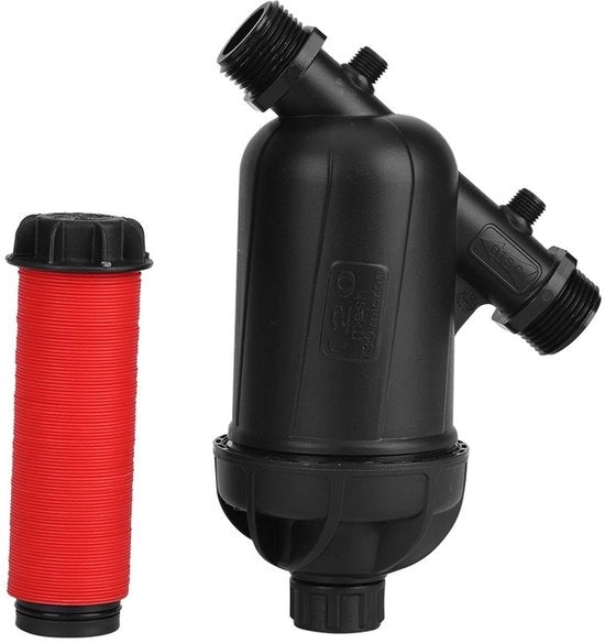Filtro di irrigazione a gocce 120 mesh - Filtro di livello - Filtro in plastica - 130 micron - Connettere 2,5 cm - Facile da pulire - Filtro