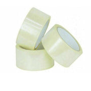 Trade Shop - Confezione Da 6 Pz Rotoli Di Nastri Trasparenti Per Pacchi Scatole 45mm X 55mt -