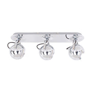 Faretto soffitto Italux JAMES cromato 3 luci GU10 barra