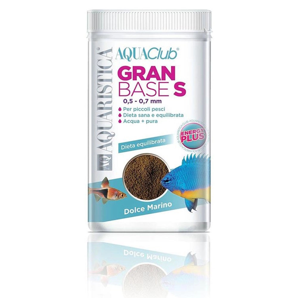 Aquaristica GranBase - mangime completo in granuli per pesci marini e d'acqua dolce Granulometria: L (1.1-1.3mm), Formato: 1300 ml
