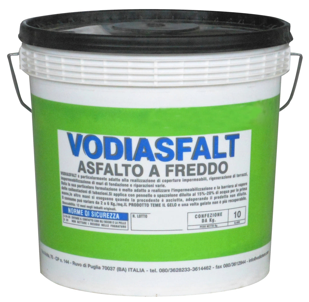 ASFALTO A FREDDO VODIASFALT  kg. 1 9.00 pz