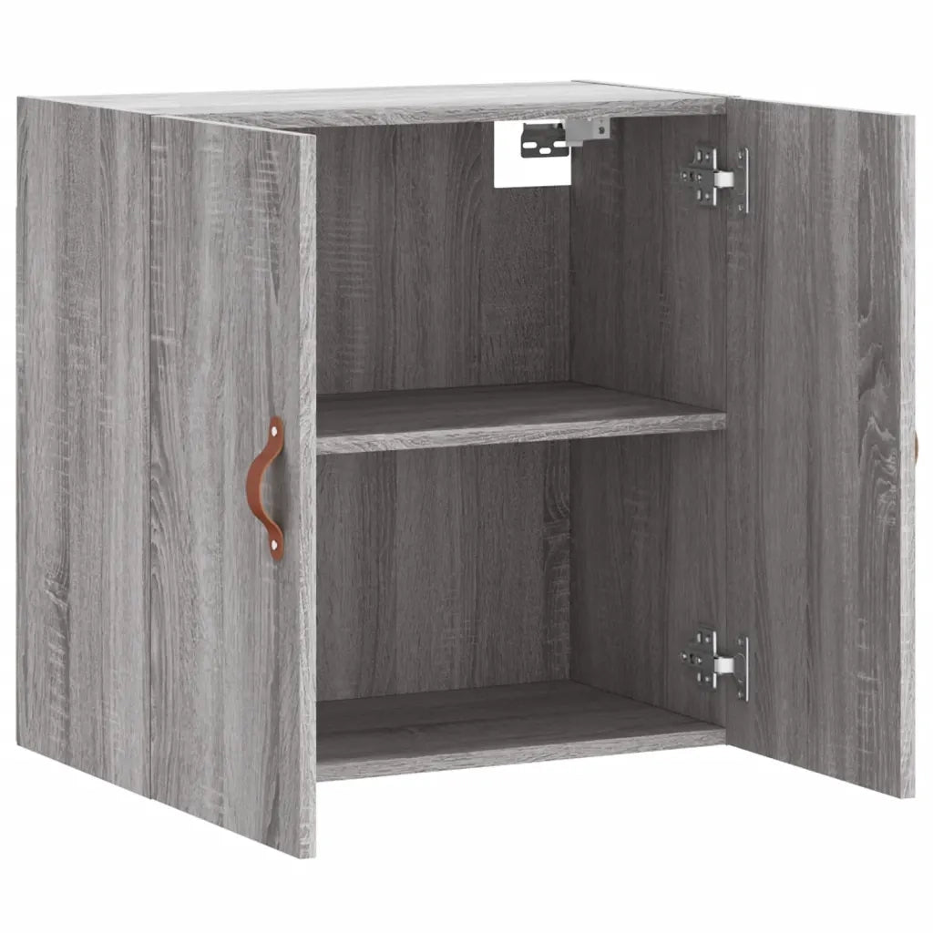 vidaXL Mobile Pensile Grigio Sonoma 60x31x60 cm in Legno Multistrato