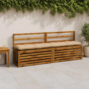 Cuscini per Panchina a 2 Pezzi VIANEN 100% Poliestere Sabbia 953239