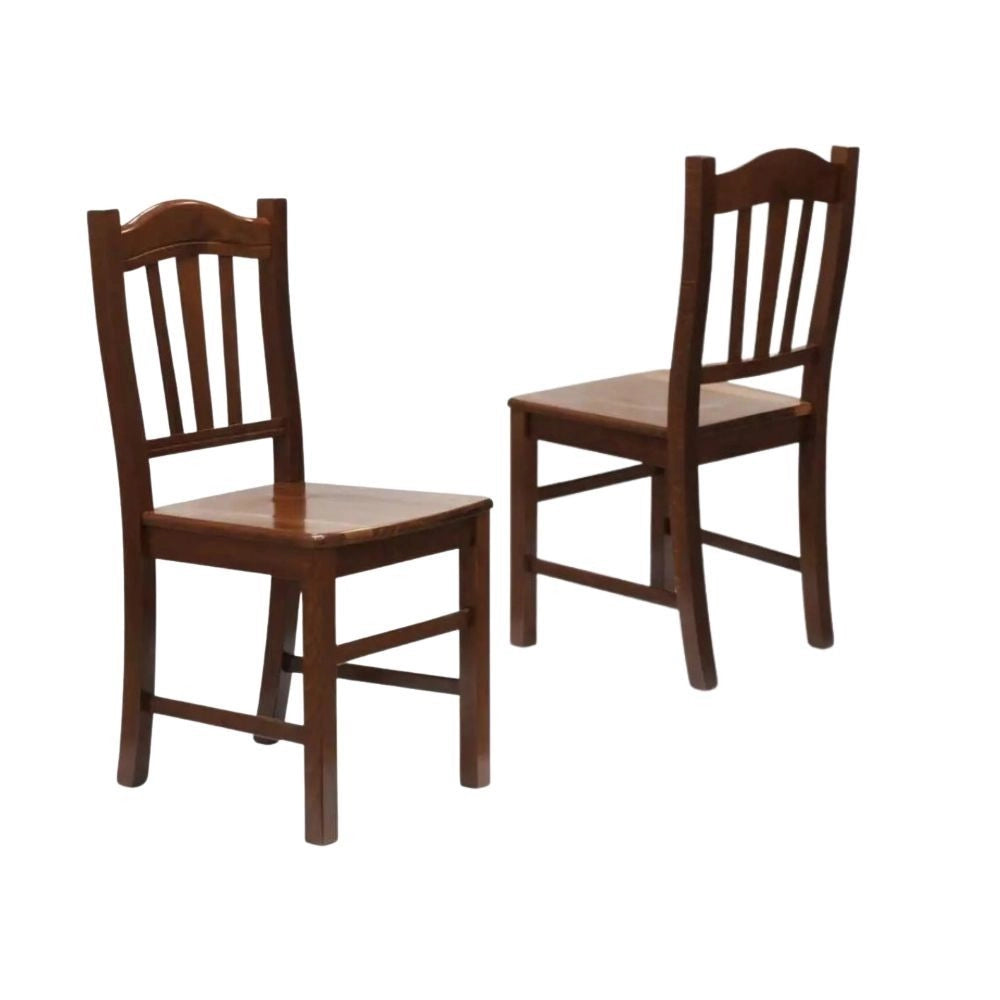 Set 2 sedie in legno Silvana
