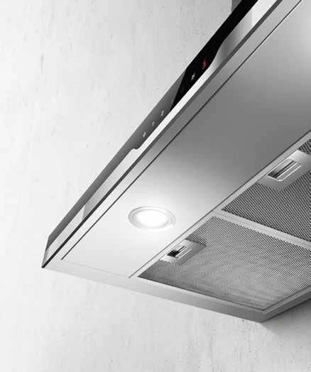 Elica Top Sense IXBL-A-60 Cappa aspirante a isola, Nero, Acciaio inossidabile Classe A