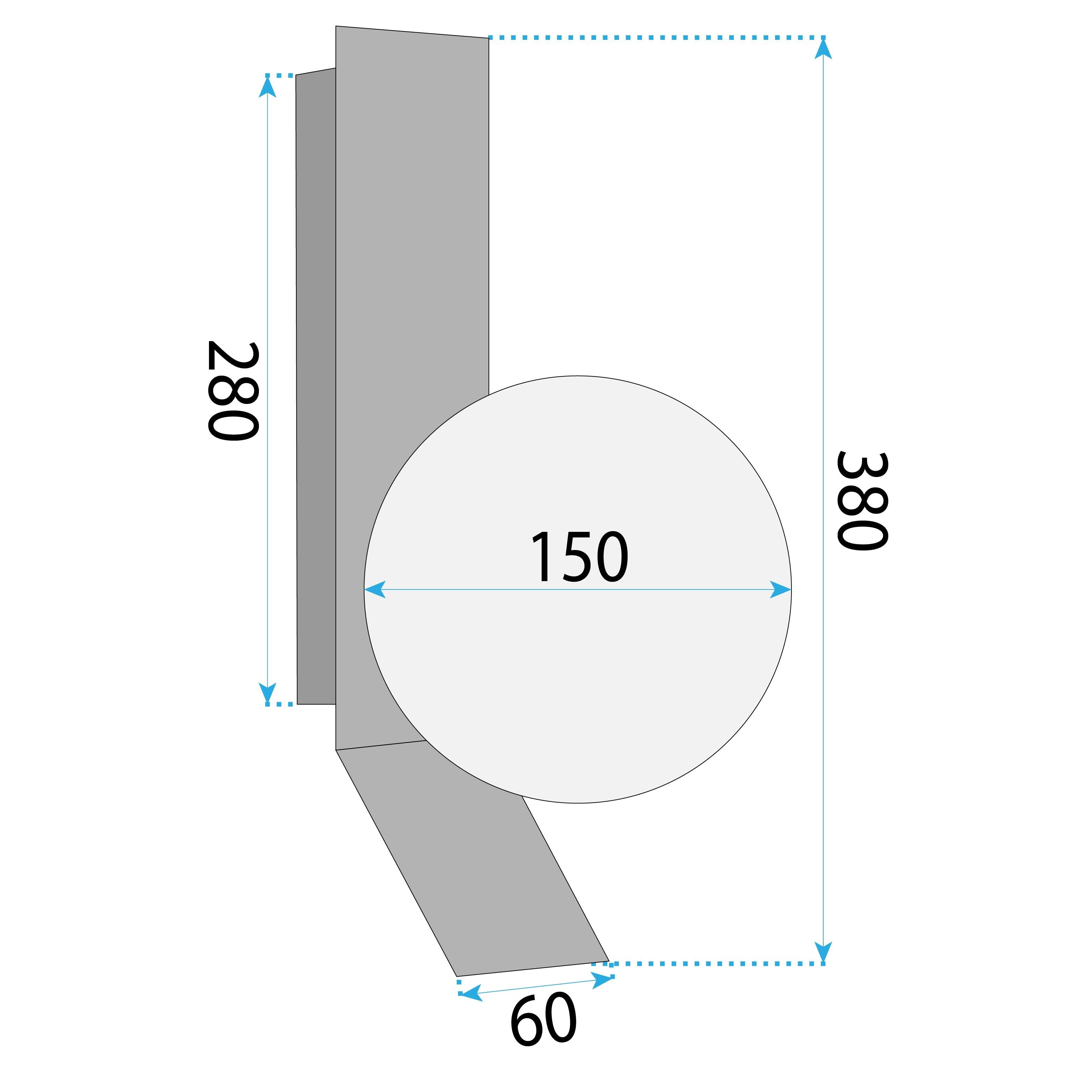 APP1759-1W Applique Da Parete In Oro Spazzolato/bianco