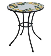Tavolo Mosaico Lemon Tondo D.60 CM