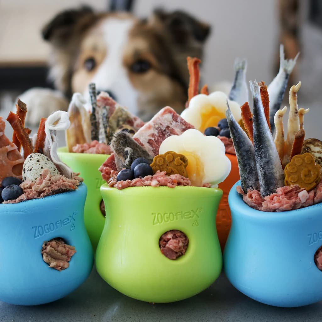 West Paw Giocattolo per Cani con Zogoflex Toppl Verde Mela S 441992