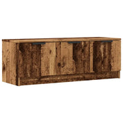 Mobile porta TV moderno con ampio vano contenitore 102 x 35 x 36 cm realizzato in legno composito con finitura effetto legno anticato 02_0050984
