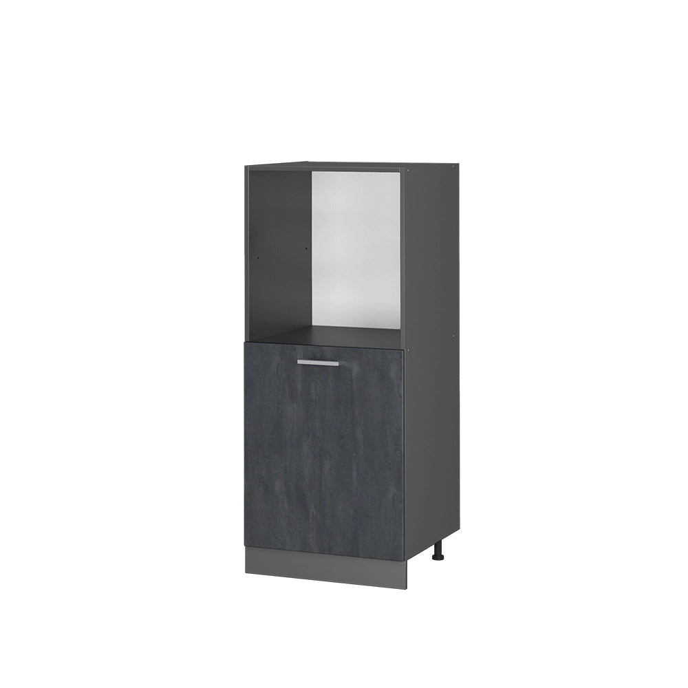 Vicco Mobile per forno da incasso Calcestruzzo nero 60 cm