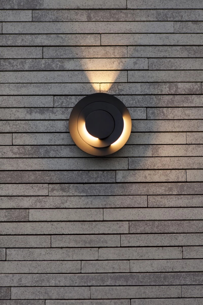 Applique esterna LED IP54 7,8W MOOV Lutec grigio scuro