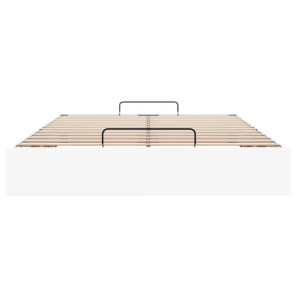 Struttura Letto Pouf senza Materasso 140x200 cm Similpelle