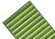Tappeto Bamboo Degradè In Varie Colorazioni - 50x75 cm - Verde