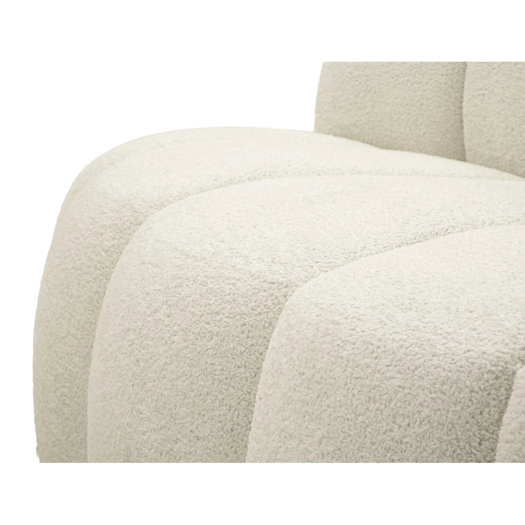 Divano VKH1060, Bianco, Spugna, 145x80x69 cm