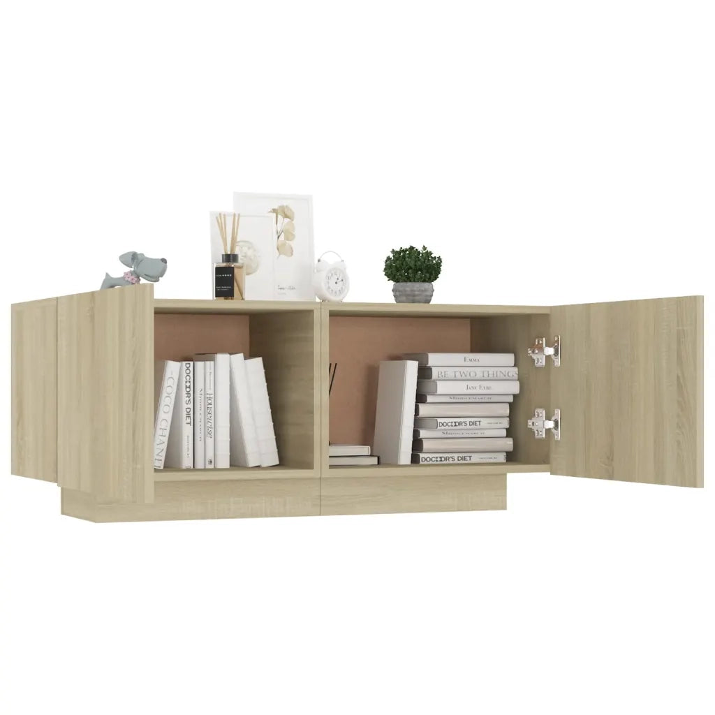 Comodino Rovere Sonoma 100x35x40 cm in Truciolato cod mxl 31067