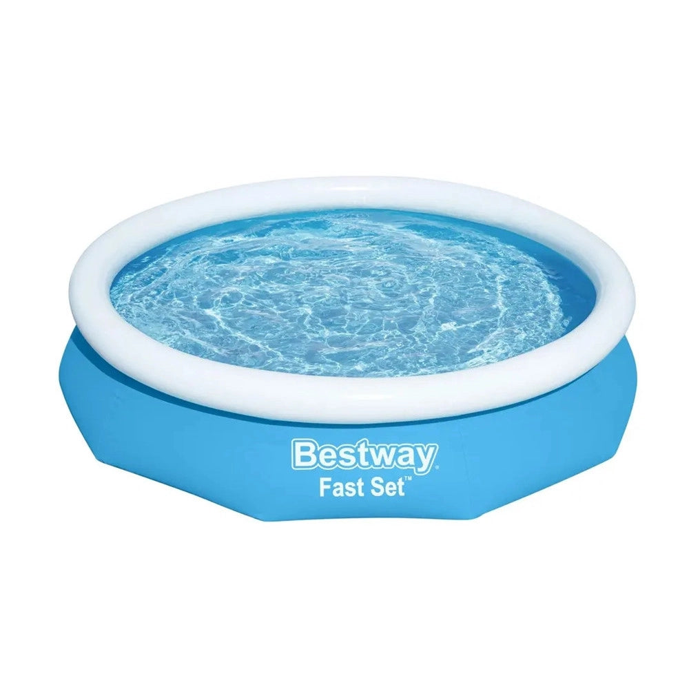 Trade Shop - Piscina Fuori Terra Tonda Gonfiabile Fast Set 305x66cm Con Pompa Filtro Cartuccia 57458 -