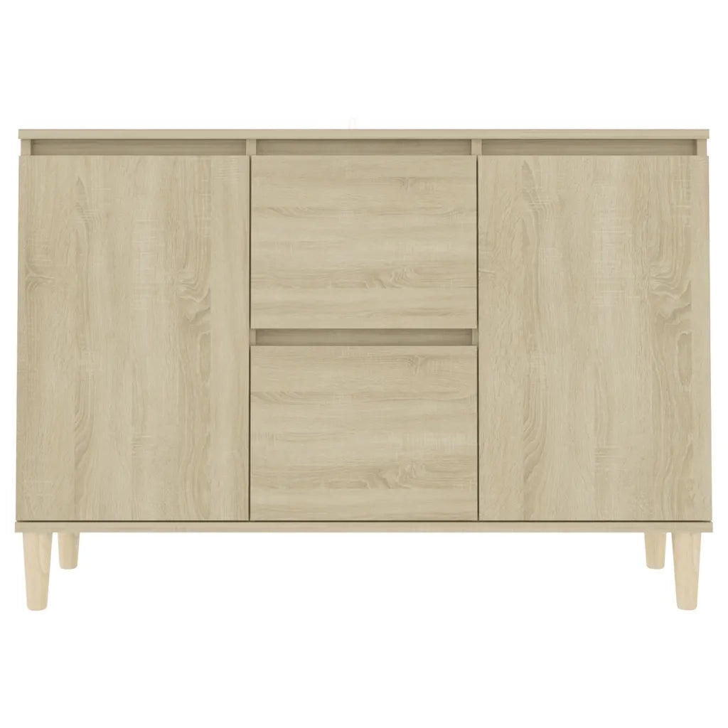 Credenza Rovere Sonoma 103,5x35x70 cm in Truciolato cod mxl 15440