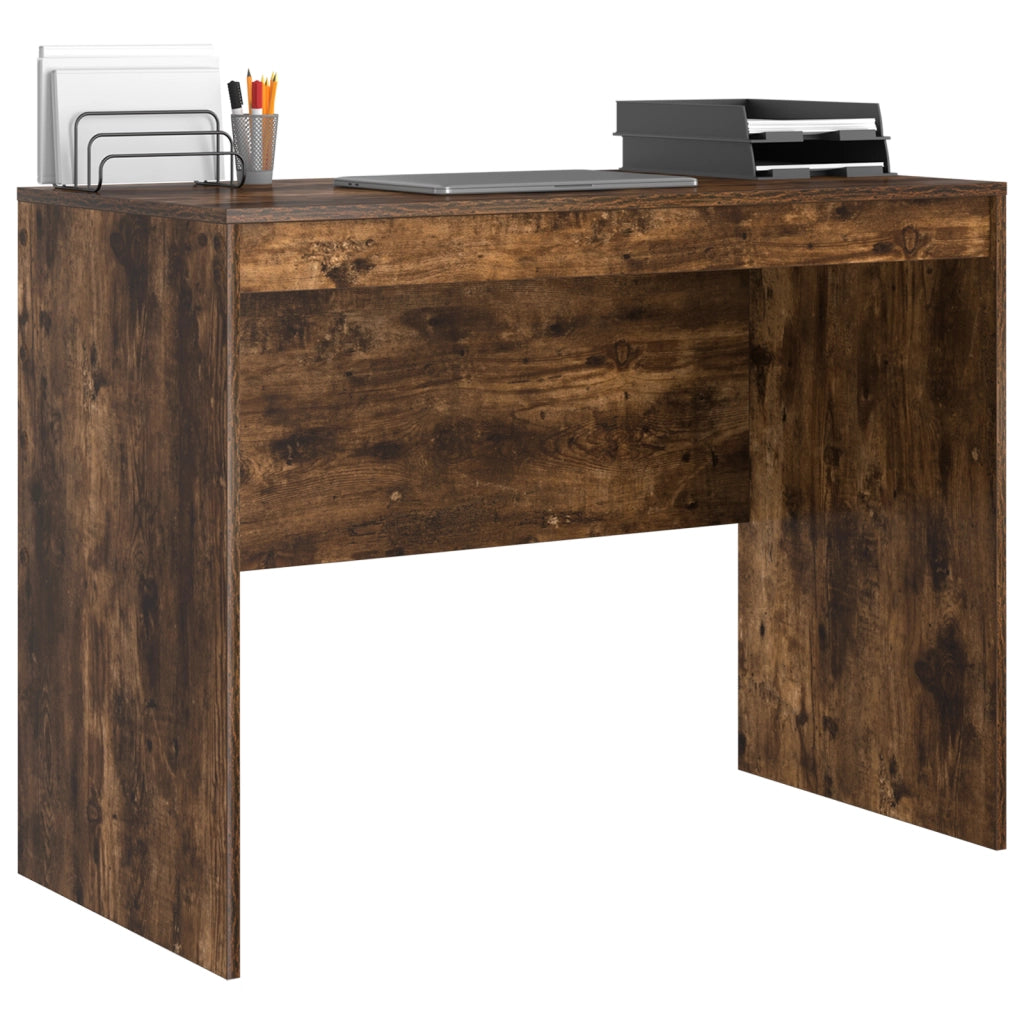 Scrivania Rovere Affumicato Truciolare 100 x 50 x 76 cm