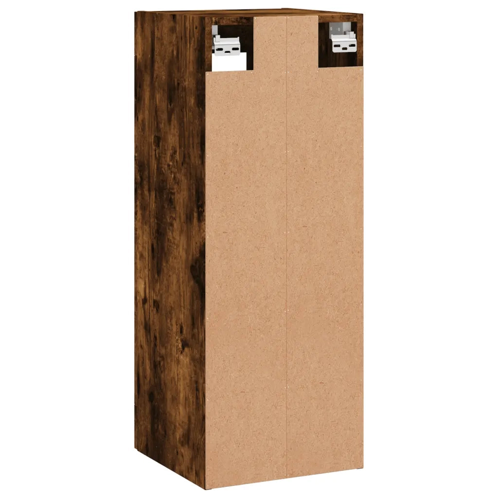 Mobile a Parete Rovere Fumo 34,5x34x90 cm 828929