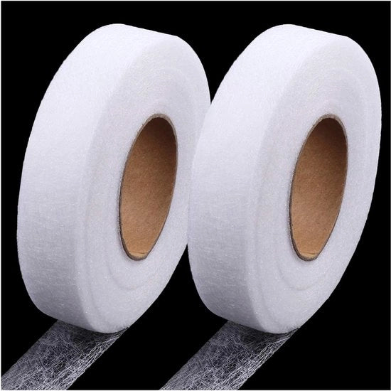 Striscia di pressione da cucire per zoccoli di tessuti, pantaloni, tende e abbigliamento, Bianco, 1,2 cm di larghezza