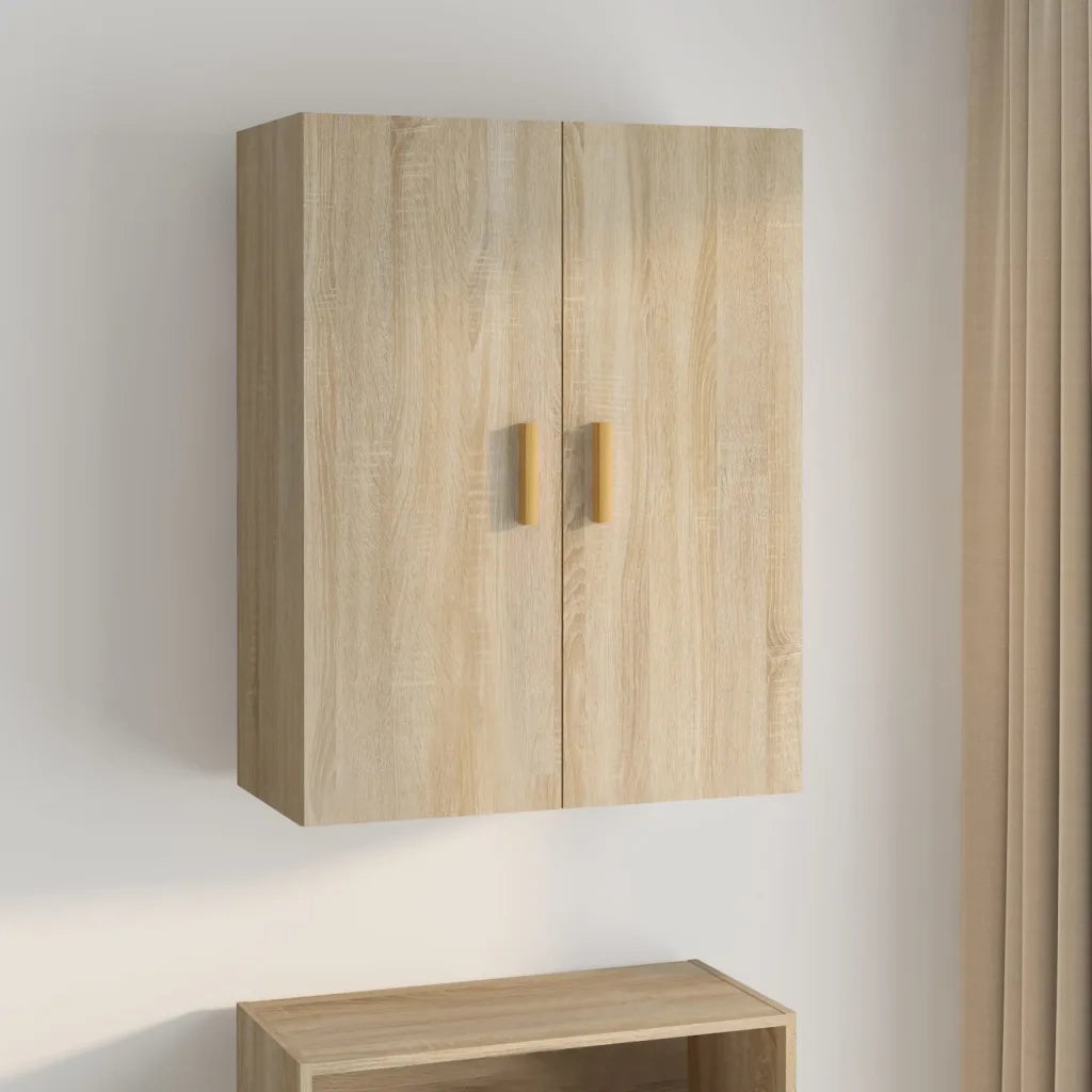 Armadietto Pensile a Parete Rovere Sonoma 69,5x34x90 cm 812261
