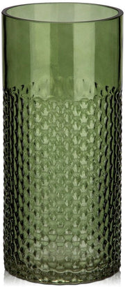 Vasi da tavolo moderni in vetro, 22 cm alti, vas da tavolo decorativo in vetro, vaso cilindrico da tavolo per decorazione di tavolo, arredo di ufficio, arrangiamenti di cucina, regalo di nozze