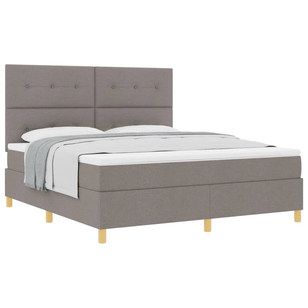 Letto a molle con materasso Talpa 180 x 200 cm Tessuto 3339641