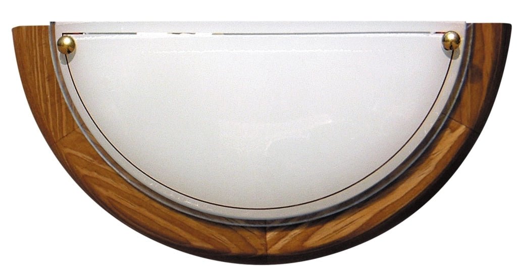 Plafoniera Candellux 11-32457 legno naturale bianca 30cm E27