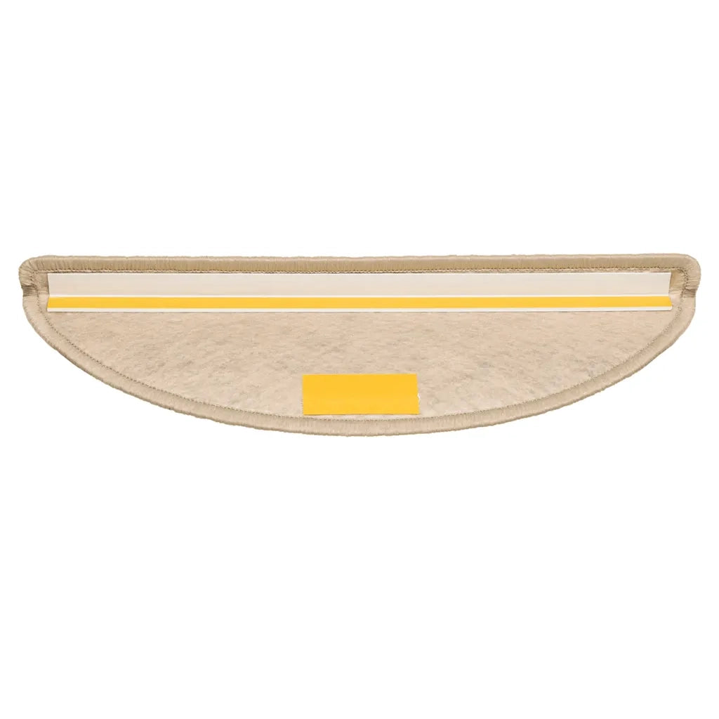 Tappeti Autoadesivi Scale Aspetto Sisal 15 pz | Gradini per Scale 56x17x3 cm Sabbia