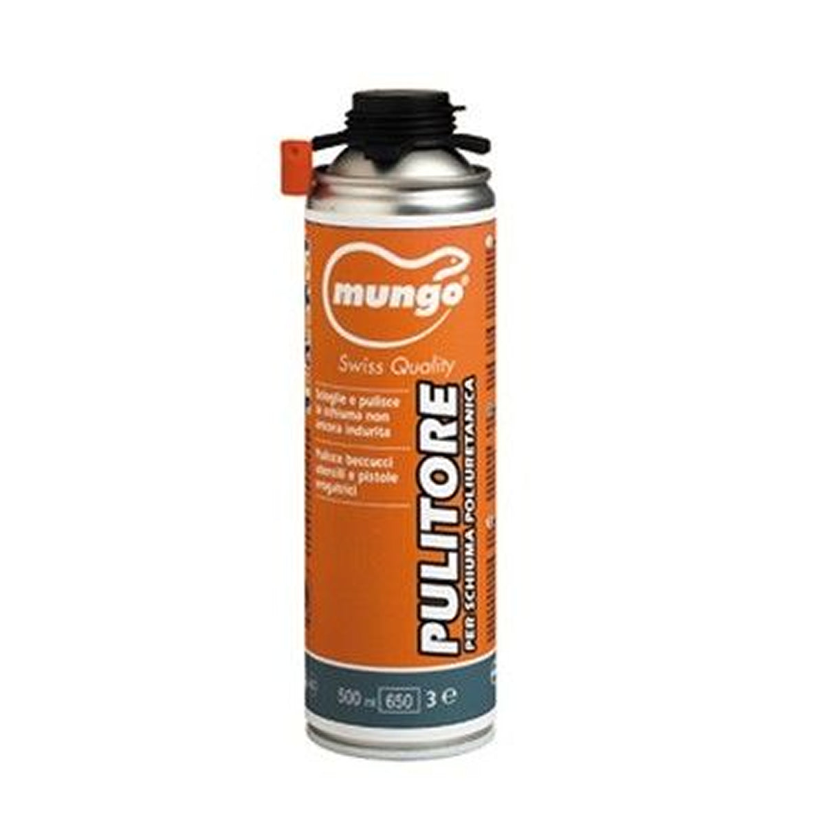 Pulitore solvente per schiuma poliuretanica ps-500 mungo
