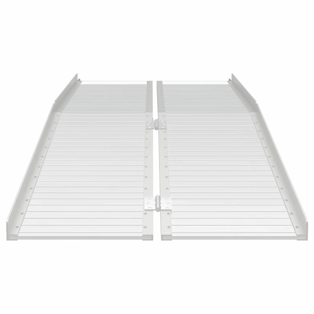 Rampa per sedia a rotelle 270 kg Argento 270 kg Alluminio 42021098