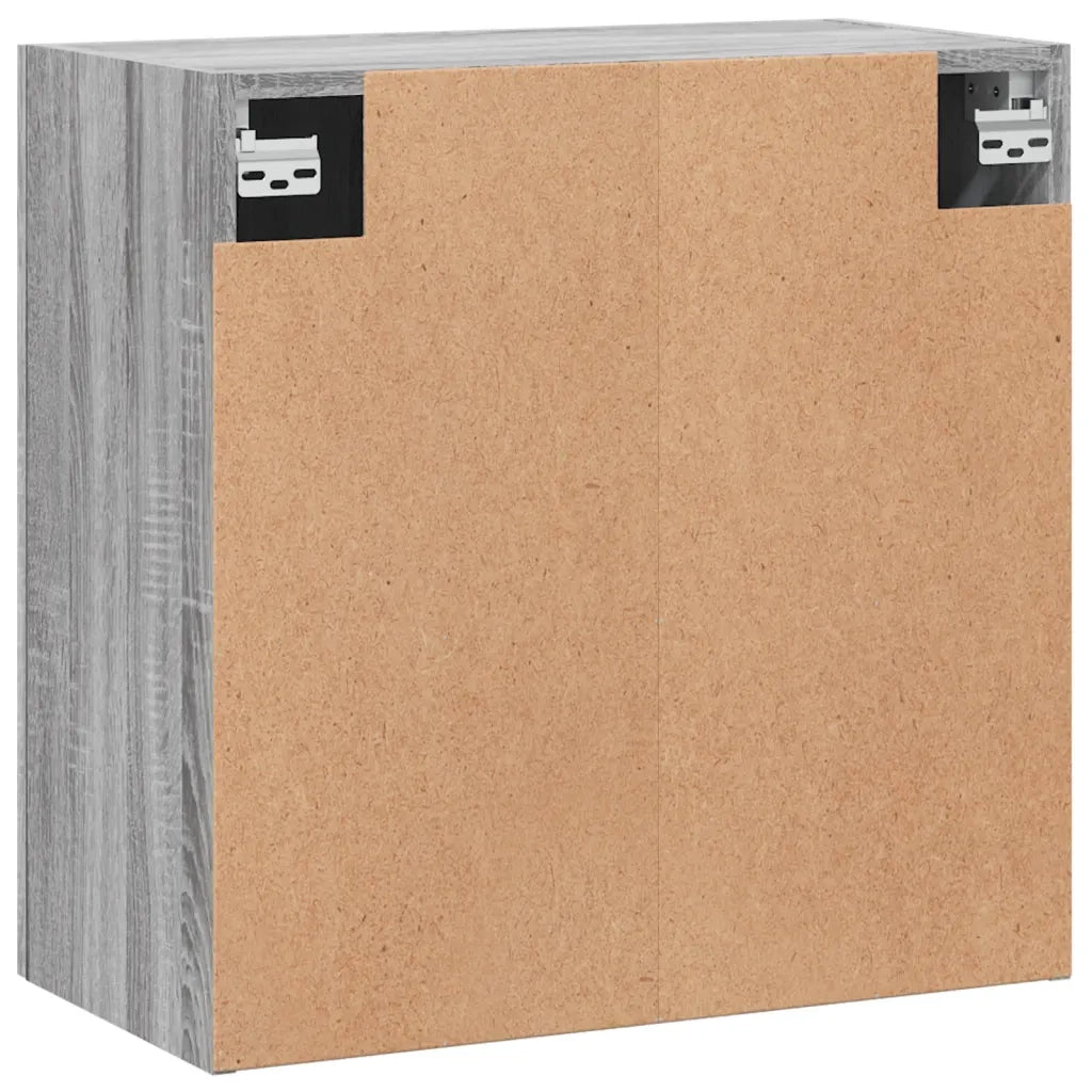 Mobile Pensile Grigio Sonoma 60x31x60 cm in Legno Multistrato 829978