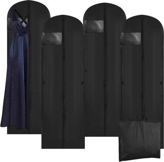 Kit di protezione per armadio a stuoie 4 pezzi (nero)