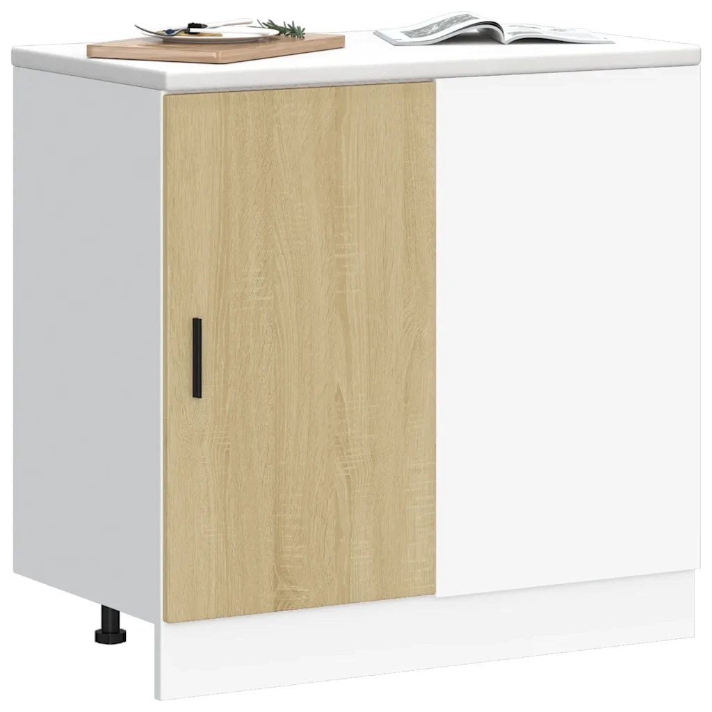 Mobile Base Lavello “Lyon” Rovere Sonoma in Legno Multistrato 854291