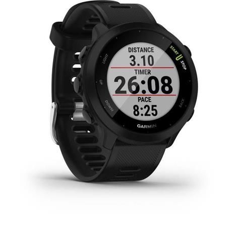 Garmin smartwatch forerunner 55 gps multisport, colore nero - 010-02562-10