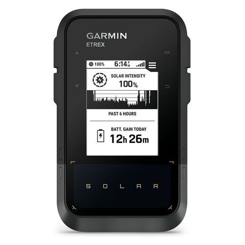 Outdoor gps garmin 010 02782 00 etrex solar black