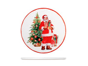 Sottopentola Natalizio in Ceramica Babbo Natale