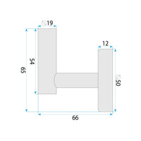 Portasciugamano Da Bagno 6606 Modern Brush Nickel