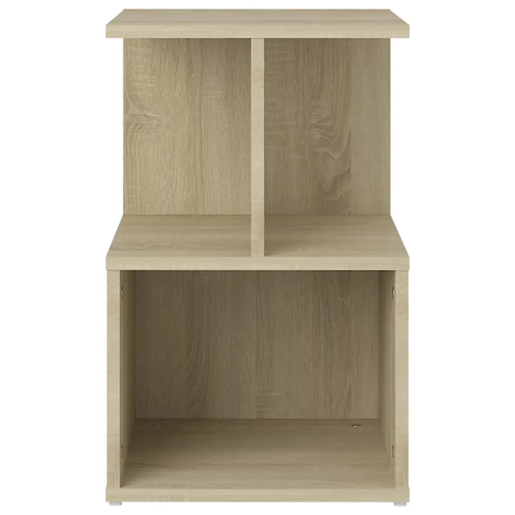 Set di 2 Comodini | Armadio da Notte | Mobiletto da notte Rovere Sonoma 35x35x55 cm in Legno Multistrato