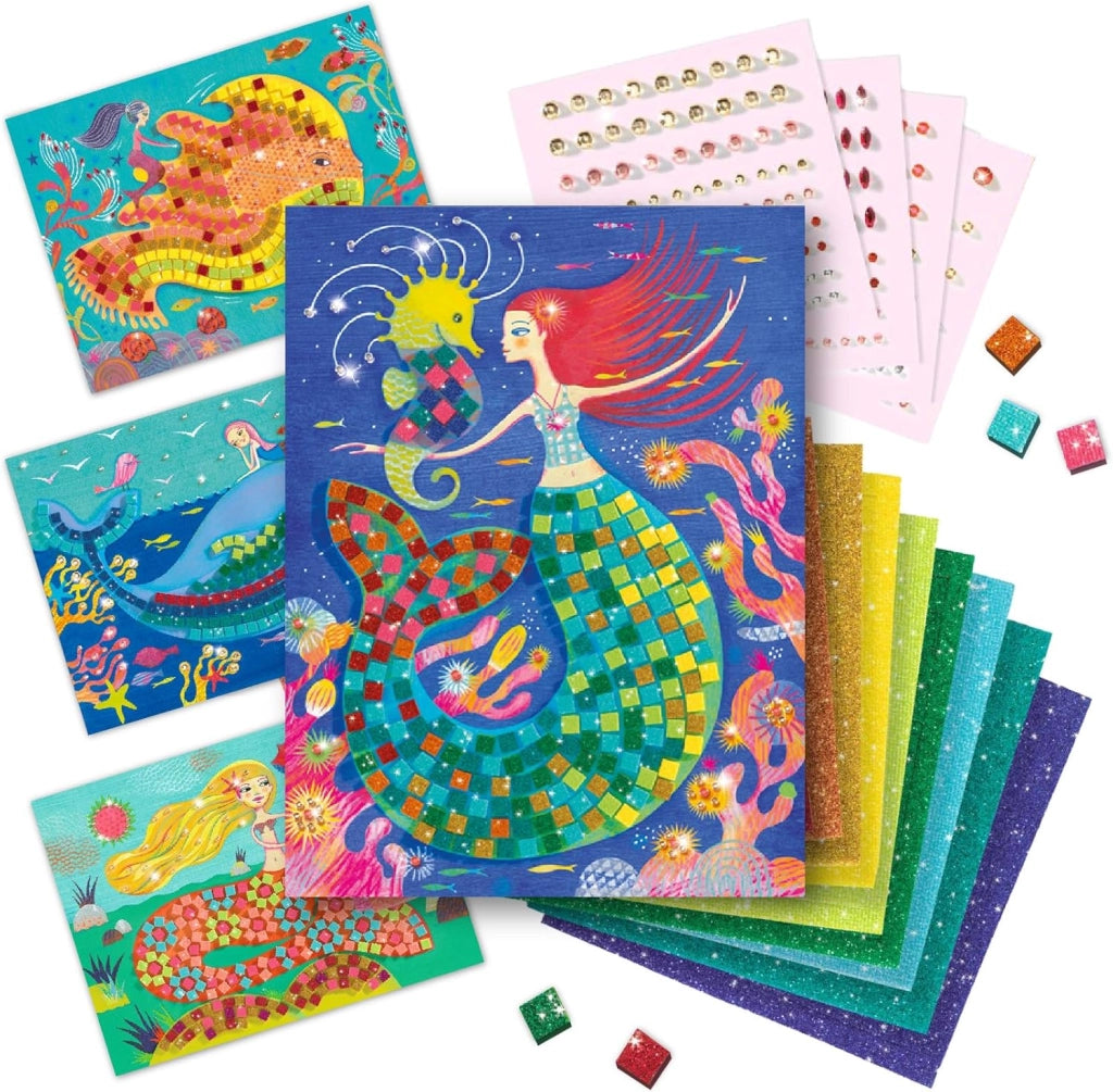 Mosaico Il canto delle sirene, Djeco,Eta 6-10 annii