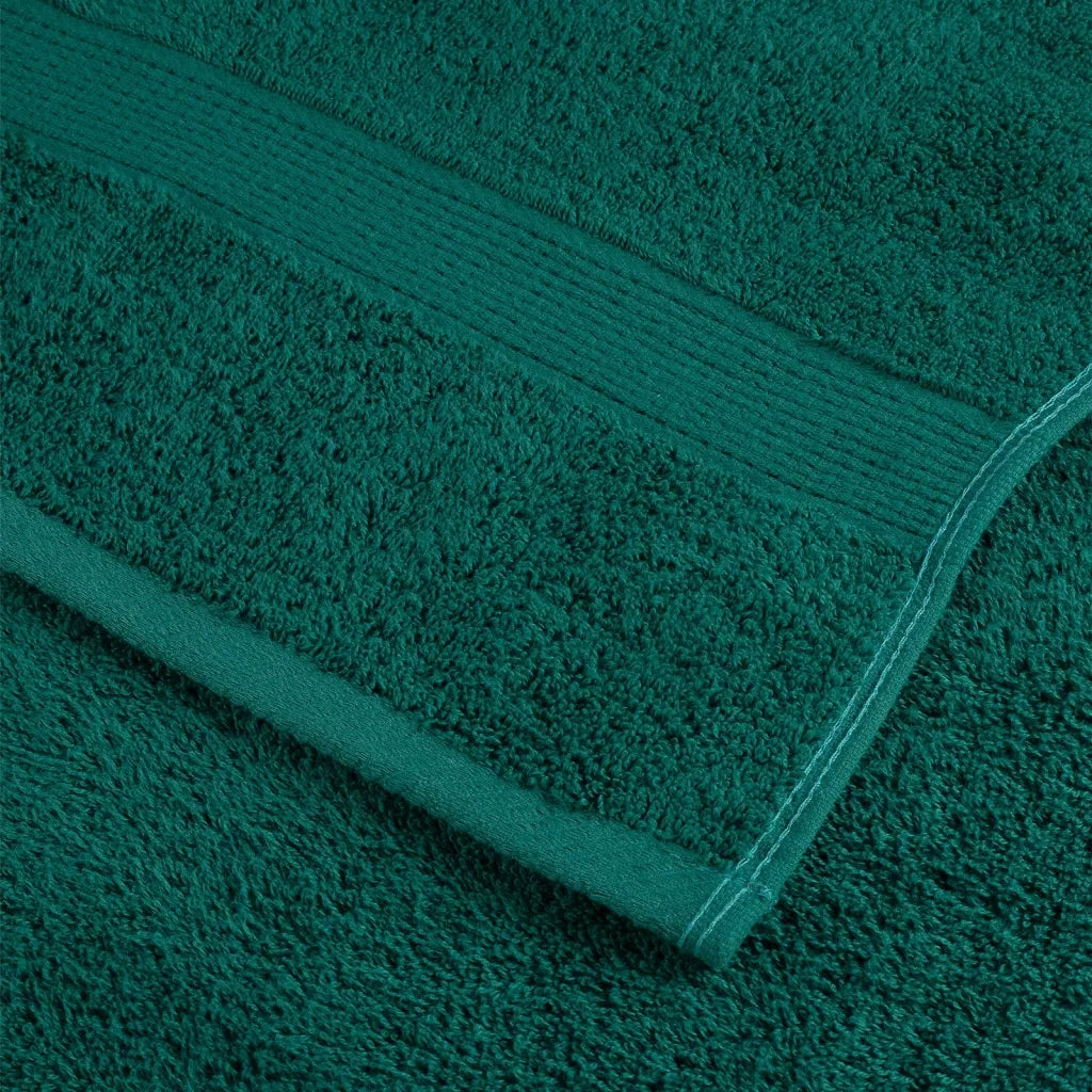 vidaXL Asciugamani per Sauna SOLUND 10 pz Verdi 80x200cm 600 g/m²