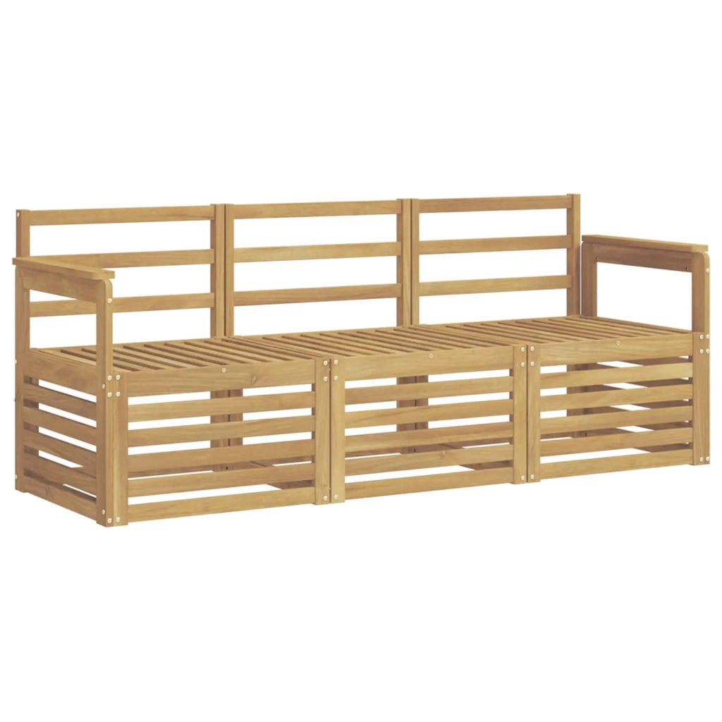 Set divani Legno di Acacia Massello