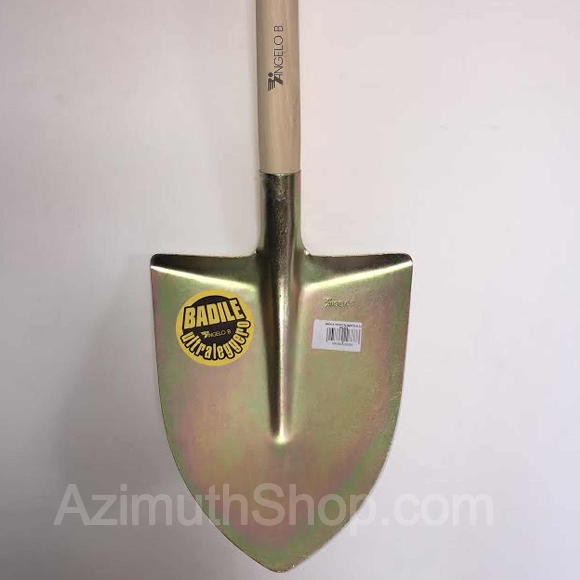 Badile in acciaio tropicalizzato ultraleggero manicato