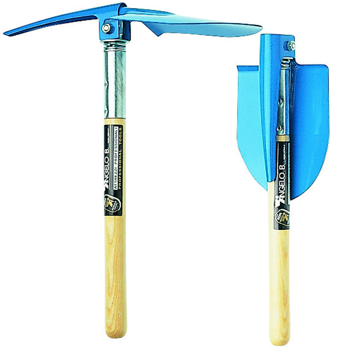 Pala pico richiudibile smontabile da campeggio