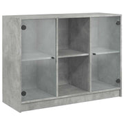 Buffet credenza cassettiera mobiletto mobile contenitore organizer per cucina soggiorno salotto 102 x 37 x 75,5 cm legno ingegnerizzato grigio 02_0031837