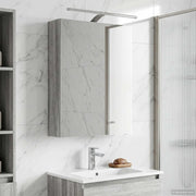 Mobiletto per specchio da bagno Grigio Sonoma 50 x 14,5 x 70 cm