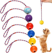 Tessera di lancio per cani - Naturale gomma - Molle e elastica - Grande e piccola - Per lancio e cattura