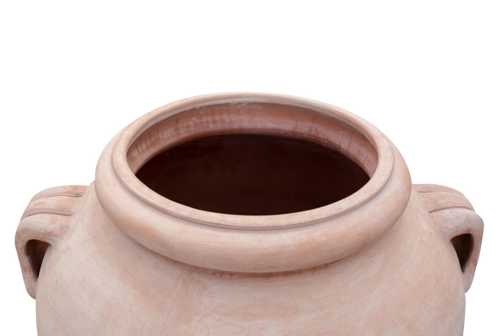 Biscottini Orcio Toscano invecchiato in terracotta toscana 100% Made in Italy interamente Lavorato a Mano L80xPR74xH80 cm