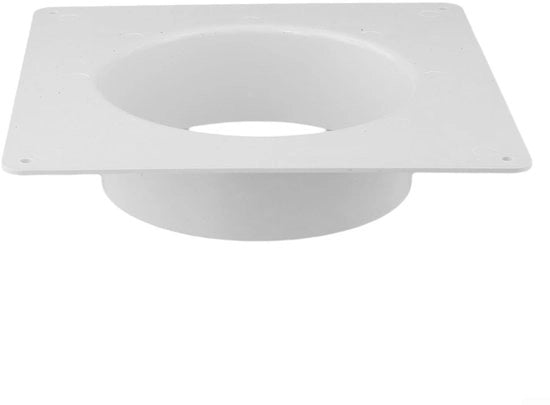 Connettore di Duct di Alta Qualità in Plastica - Ventilazione Flangia - Riscaldamento/Raffreddamento - Installazione Facile - 150mm - Connettore DIY Multifunzionale - Canale d'Aria